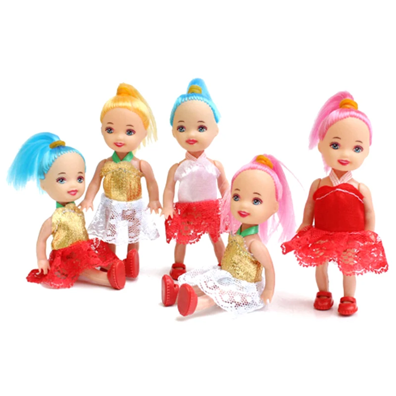 7.5/10cm Cartoon Princess Kelly Dolls Doll Toys for  Kids Birthday Gift&@