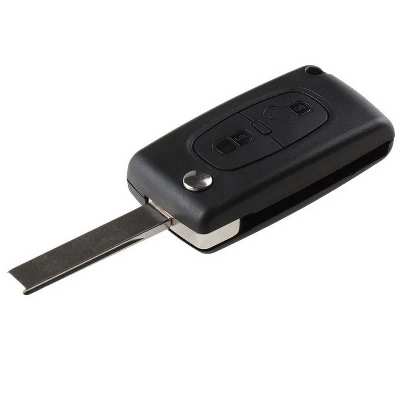 New Flip Remote 2 Button Key Shell Case Blade Fob Replacement For PEUGEOT 207 | Автомобили и мотоциклы