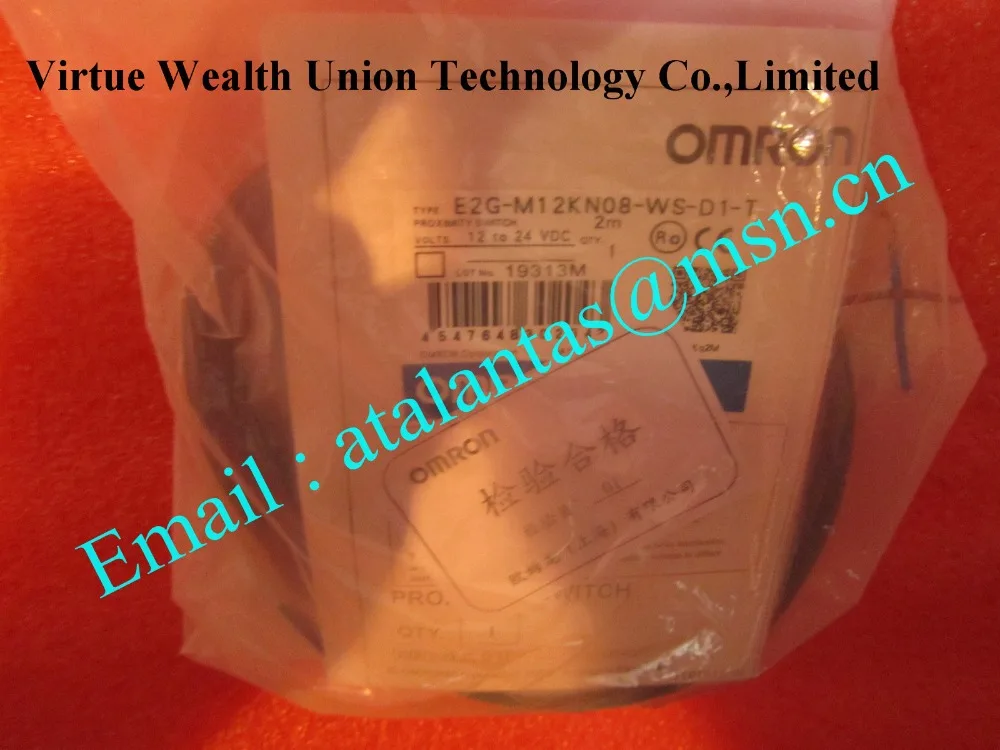 

1pcs/lot proximity switch E2G-M12KN08-WS-D1-T is new in stock