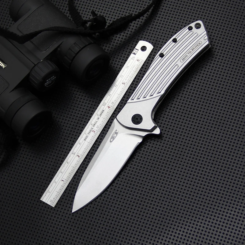 EDC ZT0801 шарикоподшипник тактический складной нож D2 стальной Универсальный