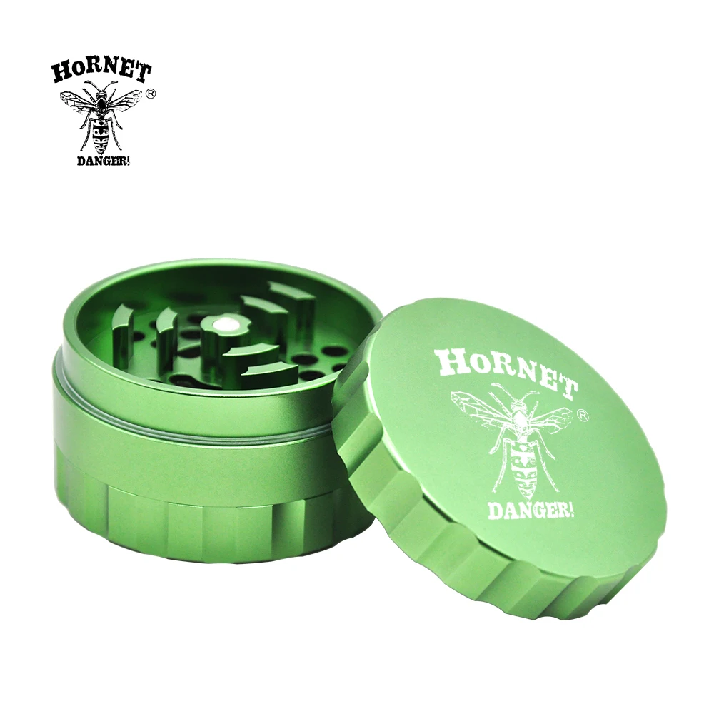 

Herb Grinder Weed Pollen Catcher Tobacco Grinder 63MM 3 Part Aluminum Grinder With Sharp Diamond Teeth Patented Spice Crusher
