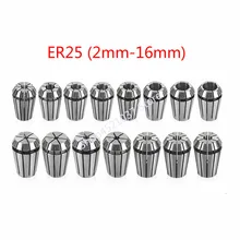 2mm-16mm ER25 Collet Chuck Tool Bits Holder Spring Collet for CNC Engraving Machine Milling Lathe Tool spindel motor clamp 2mm-16mm ER25 Collet Chuck Tool Bits Holder Spring Collet for CNC Engraving Machine Milling Lathe Tool spindel motor clamp