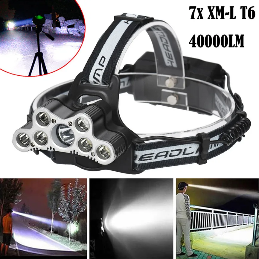 

2018 New Super 45000 LM 9X XM-L T6 LED USB 18650 Rechargeable Headlamp Headlight Travel Head Torch Dropshipping 0104