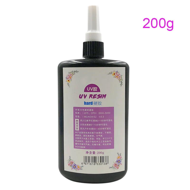 

DIY UV Ultraviolet Resin Curing Solution Quick-drying Non-toxic Sunlight Activated Hard LKS99