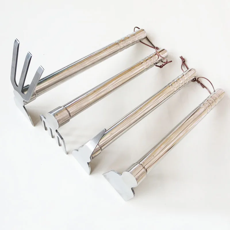 High Quality Stainless Steel Garden Tools Outdoor Tools Hoe Rake Pick-Hoe