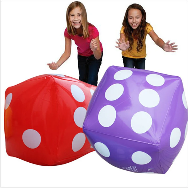 large blow up dice