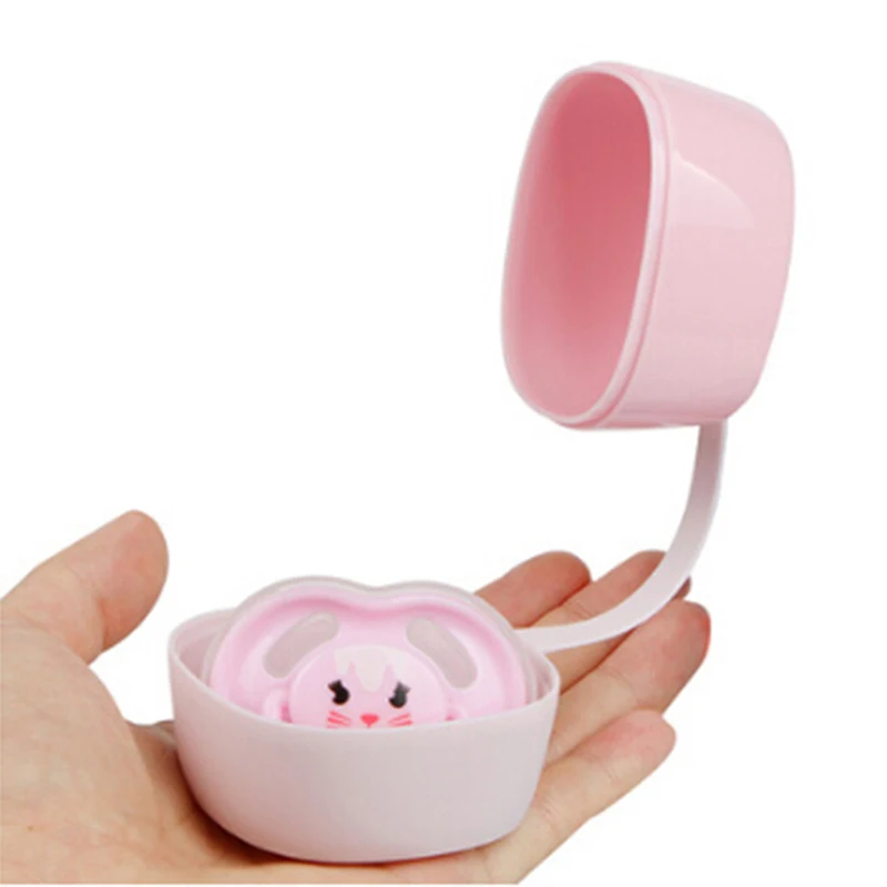 

Portable Baby Infant Kids Pacifier Nipple Cradle Case Holder Travel Storage Box