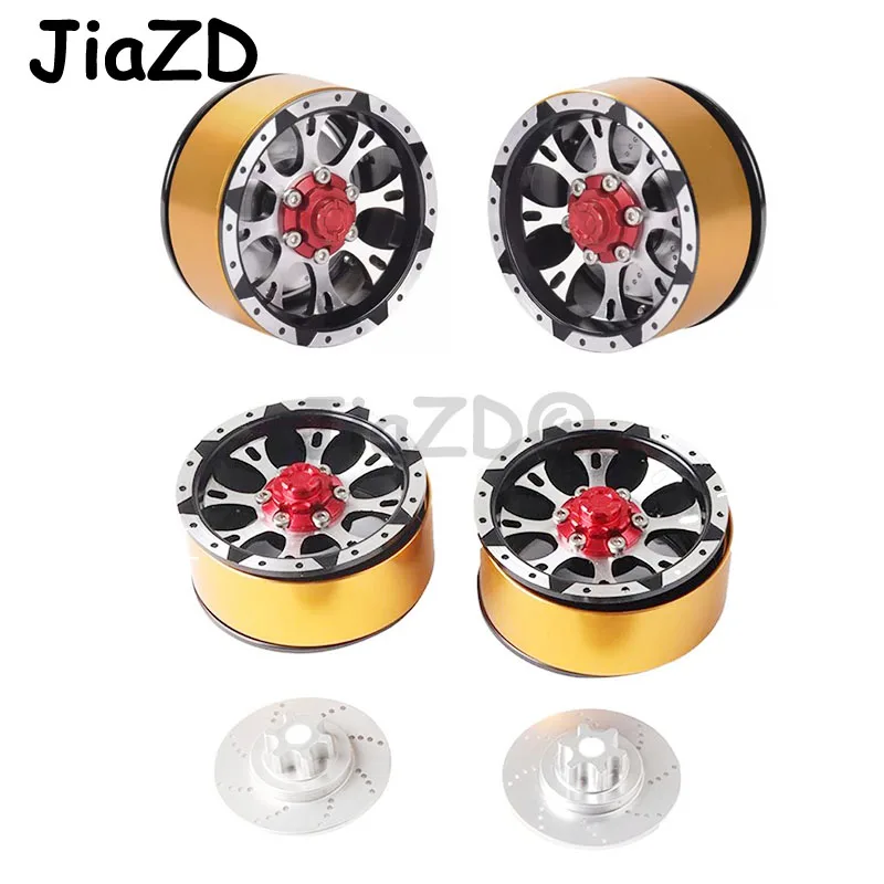 

Free shipping 1/10 scale RC Rock Crawler 1.9" Beadlock Alloy Spoke Wheels/Rims RC4WD Axial SCX10
