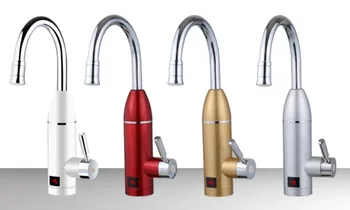 

3000W Bottom inflow water Instant hot Electric faucet 360 Rotate Digital display Basin Faucets