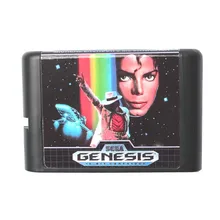 Michael Jackson Moonwalker de 16 Bits Tarjeta De Juego De Sega Mega Drive y Sega Genesis