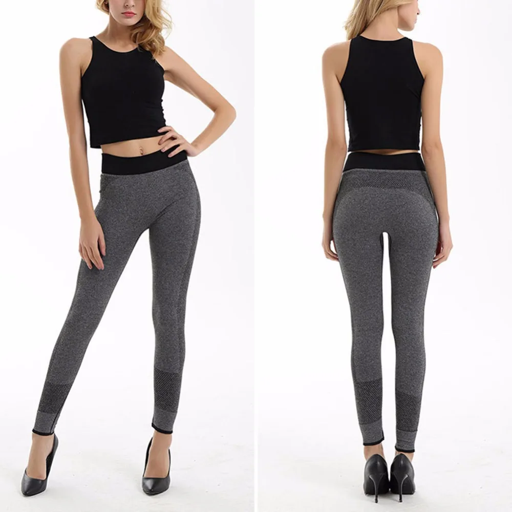 Spring Autumn Yoga Pants Women Legging Fitness Training Pants High Waist Elasticity pant for