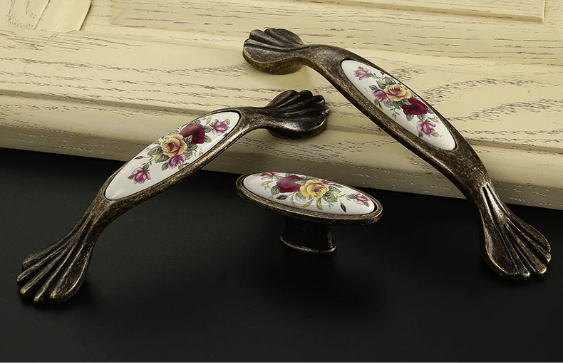 10pcs Antique Furniture Knobs and Handl (4)