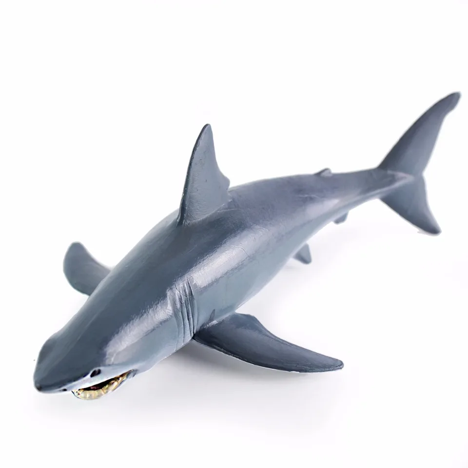 blue shark toy