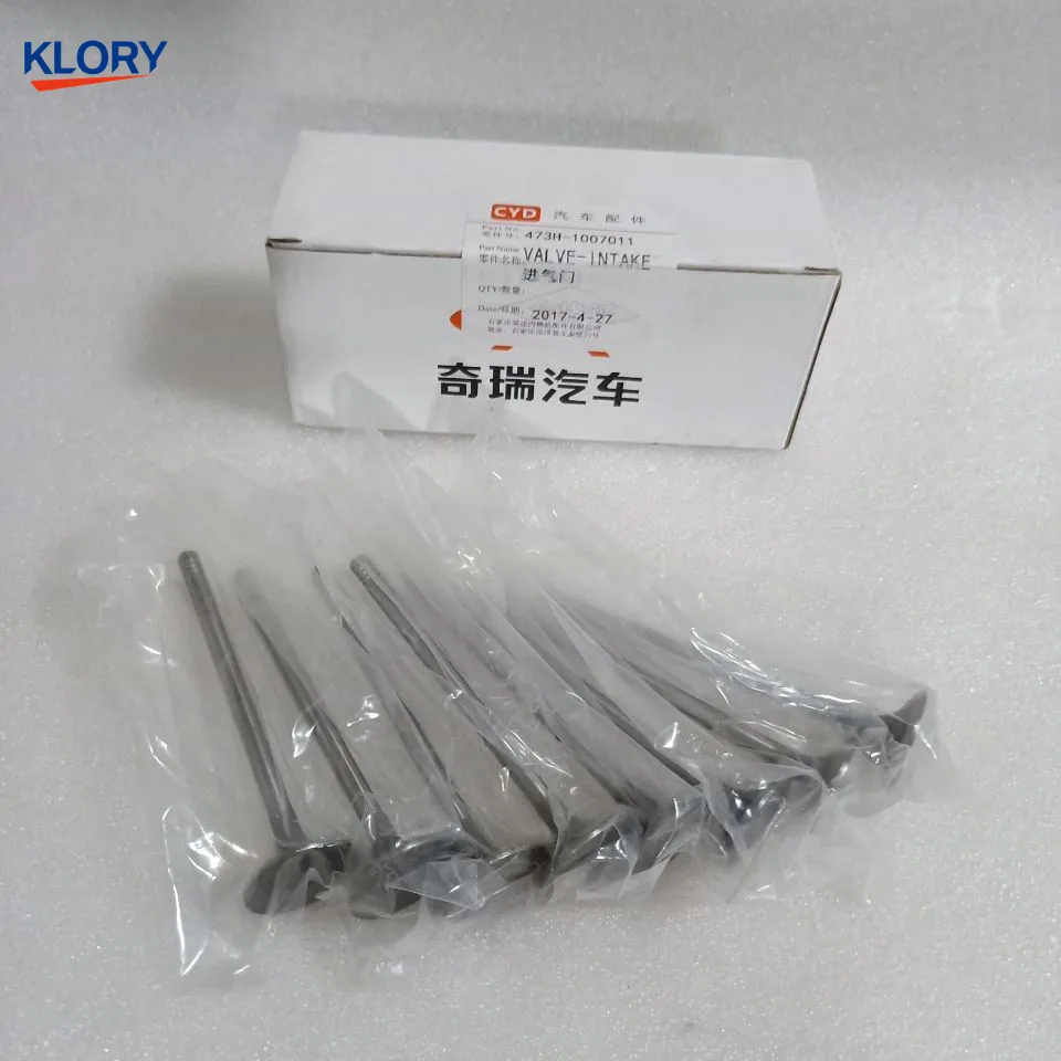 473H-1007011BA/473H-1007012BA впускной клапан выпускной клапан для chery A1 QQ6 KARRY 473 двигателя 1,3 смещения