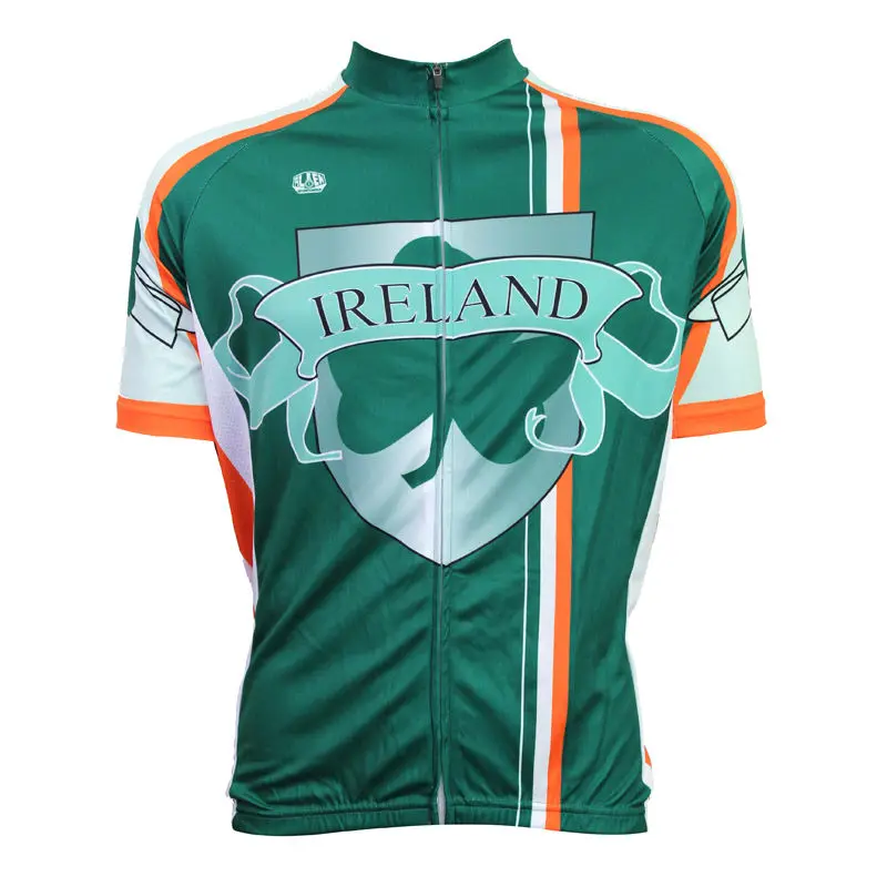 New Mens Cycling Jersey Comfortable Bike shirt Ireland Alien SportsWear