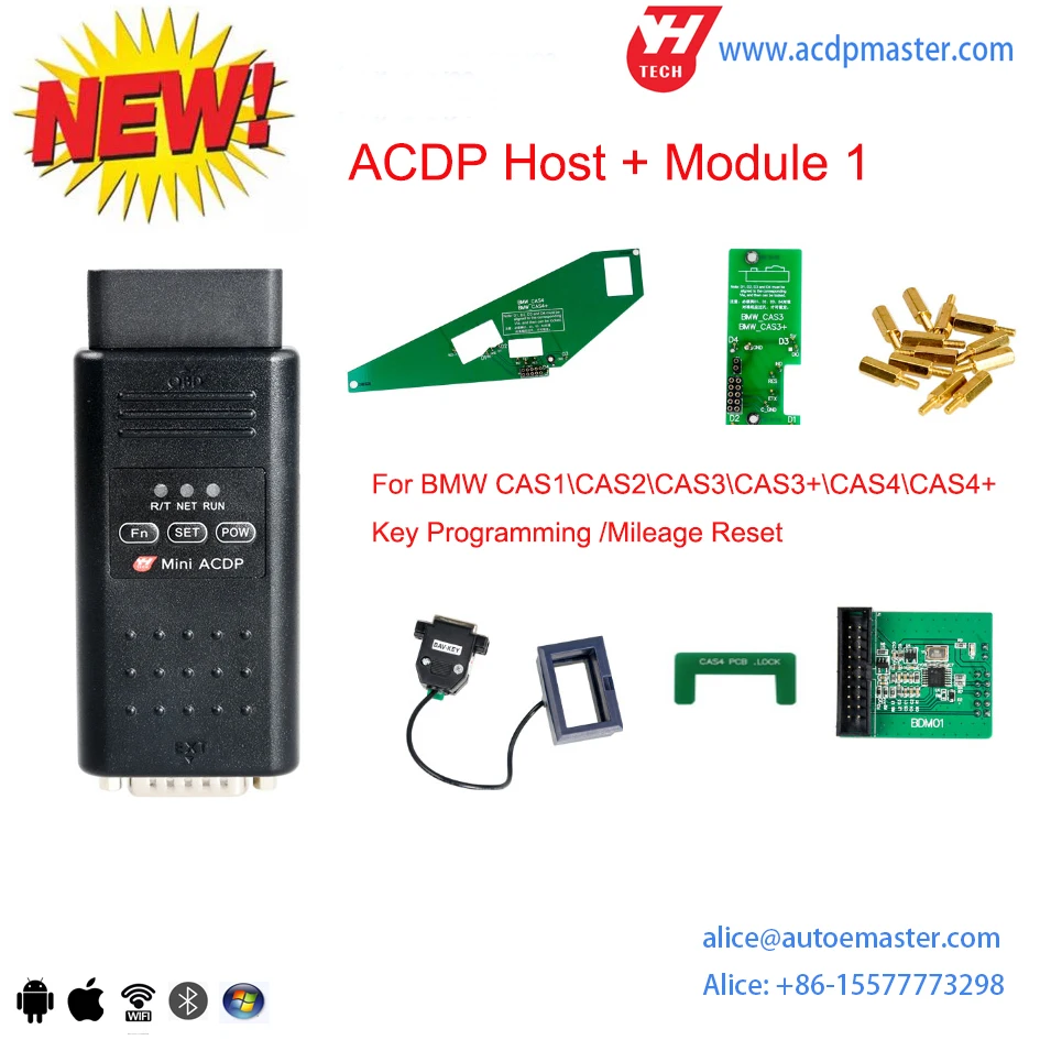 

Yanhua Mini ACDP Programming Master Full Set Accessories with Optional Choices