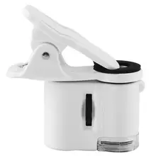 ANENG 9595 Вт 60X увеличительное стекло светодиодный УФ фонарь Мини Мобильный телефон клип микроскоп