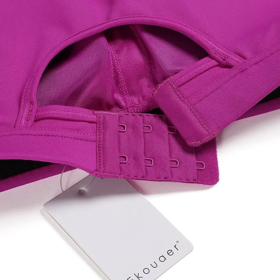 Women Wire Free Padded Solid Mid Yoga Fitness Shockproof Sport Bra Height 174cm, Bust 85cm, Waist 60cm, Hip 89cm