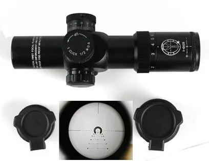 Cheap Tactical 1-6x28IRF Rifle Scope W/ red /green mil-dot illuminated 1x-6x Magnification Riflescopes free shipping