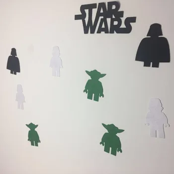 

Starwars wall sticker party banner party Decoration supplies Bunting Felt fabric