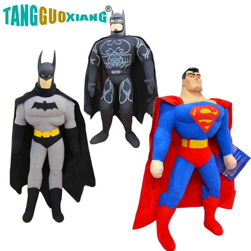 batman superman spiderman figures