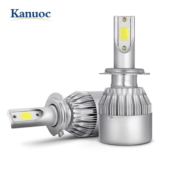 

2pcs C6 led Car Headlight H7 LED Bulb 72W 8000lm Auto Lamps Daytime Running Lights For VW POLO 2011 2013 2014 2015 Year