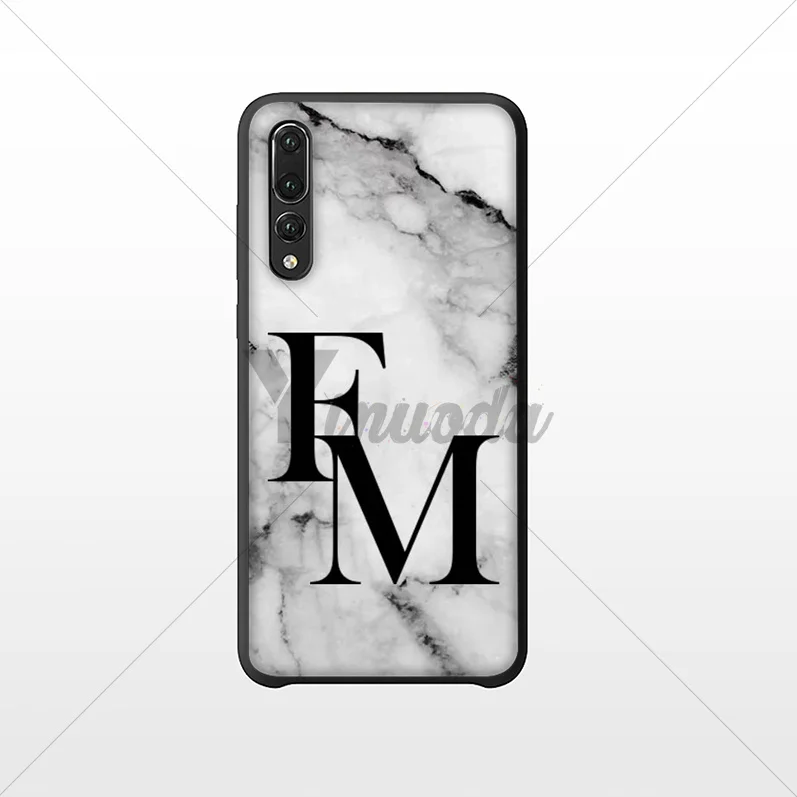 MONOGRAM MARBLE INITIALS