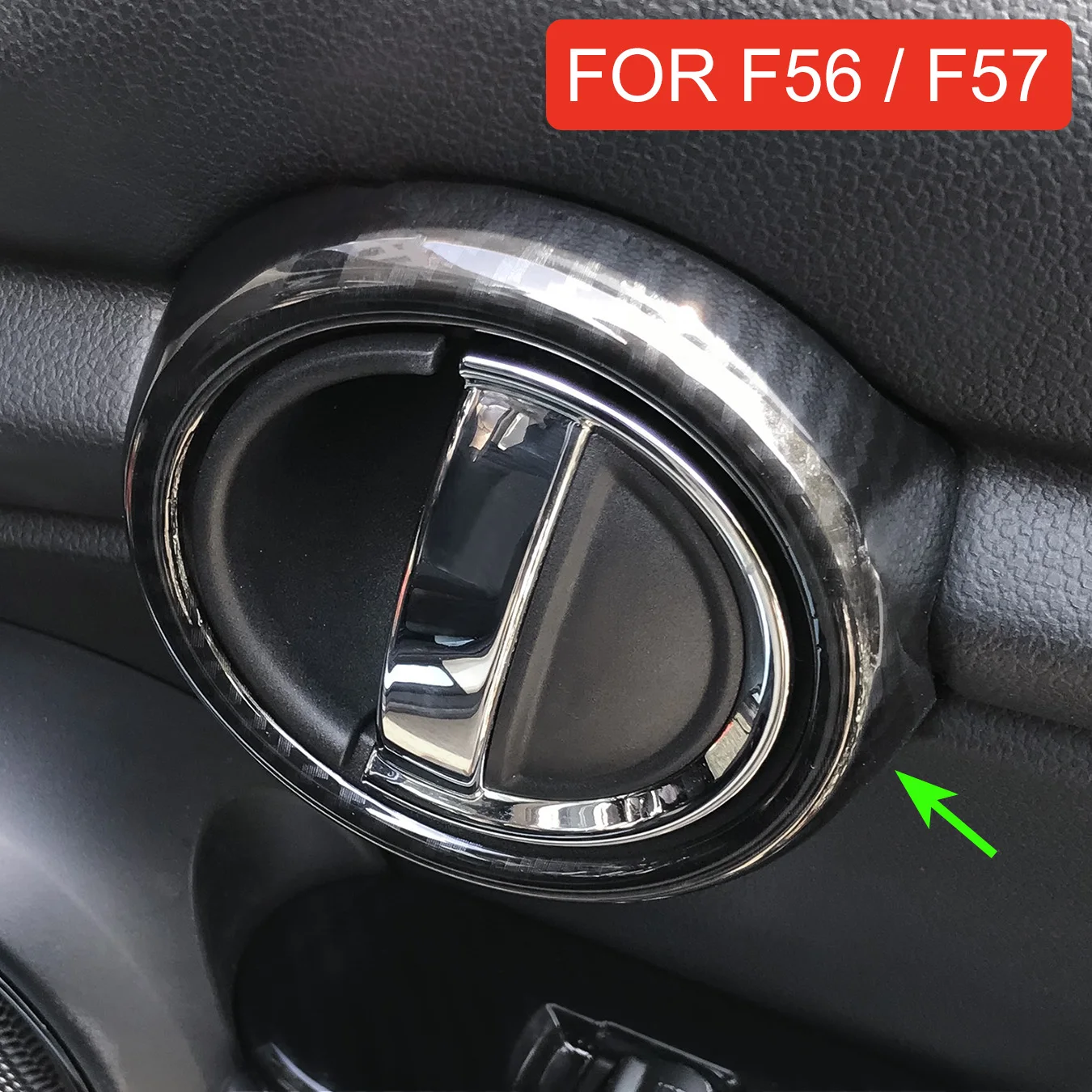 For Mini Cooper F56 F55 Car Styling Interior Decoration Rings Center
