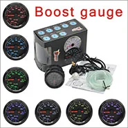Dragon gauge " 52 мм Высокоскоростной шаговый двигатель 7 цветов светодиодный Автомобильный датчик соотношения воздушного топлива узкополосный Измеритель