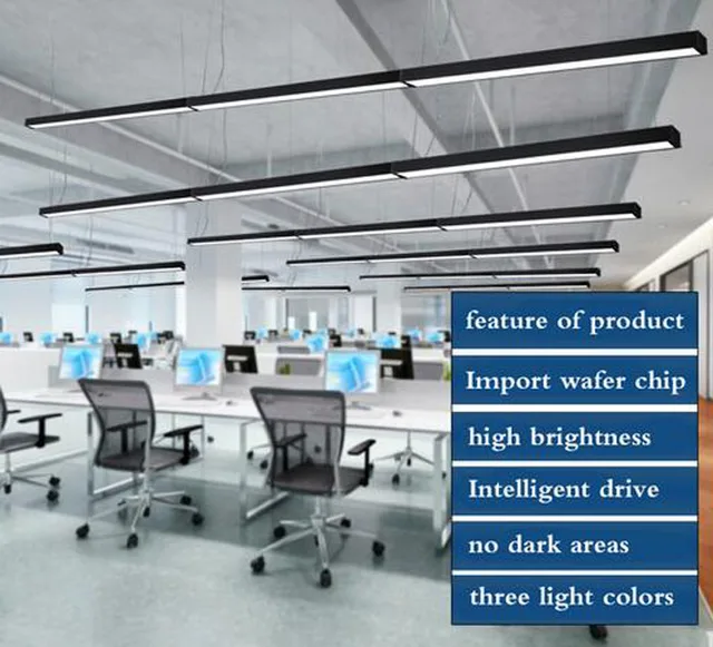 Led Strip Lights Office Classroom Office Chandeliers Modern