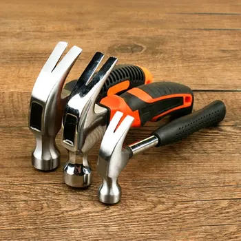 

Mini Multifunction Carbon Steel Woodworking Hammer Tool Small Claw Hammer Carving Hammer Free Shipping