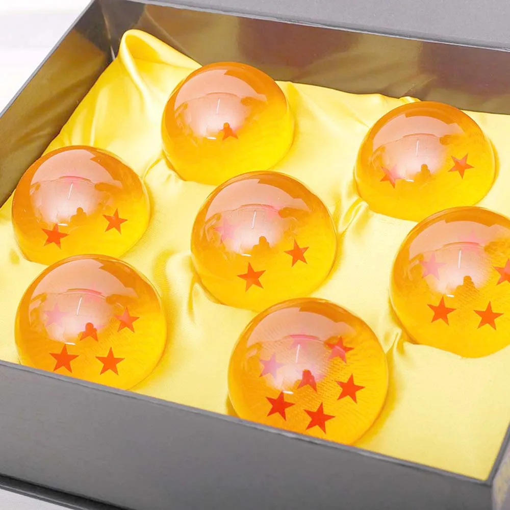 7ball/set 4.3CM Dragon Ball Z 7 Stars Crystal Balls DragonBall Ball