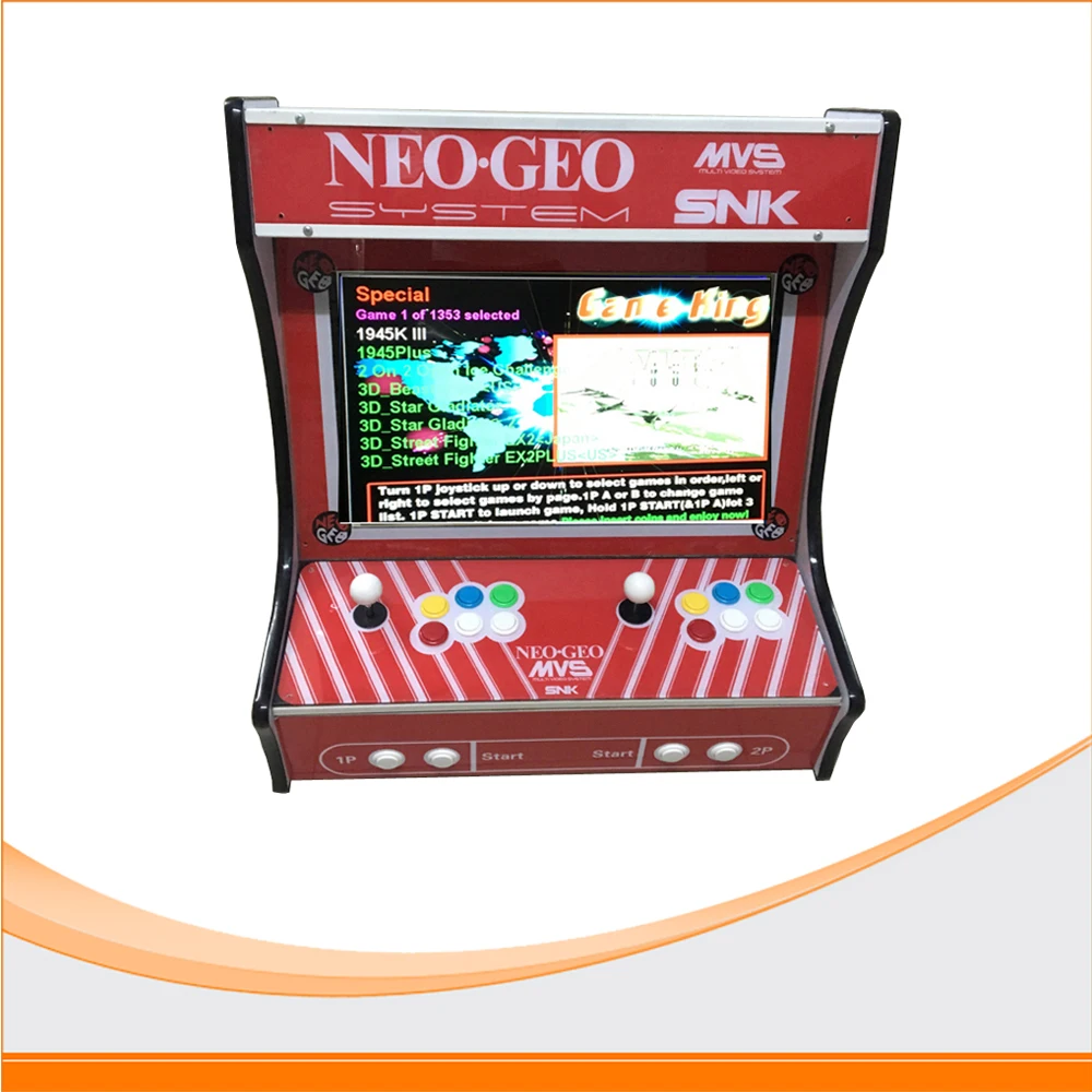 SNK Mini Household game machine use 2100 in 1 board ,SANWA joystick and