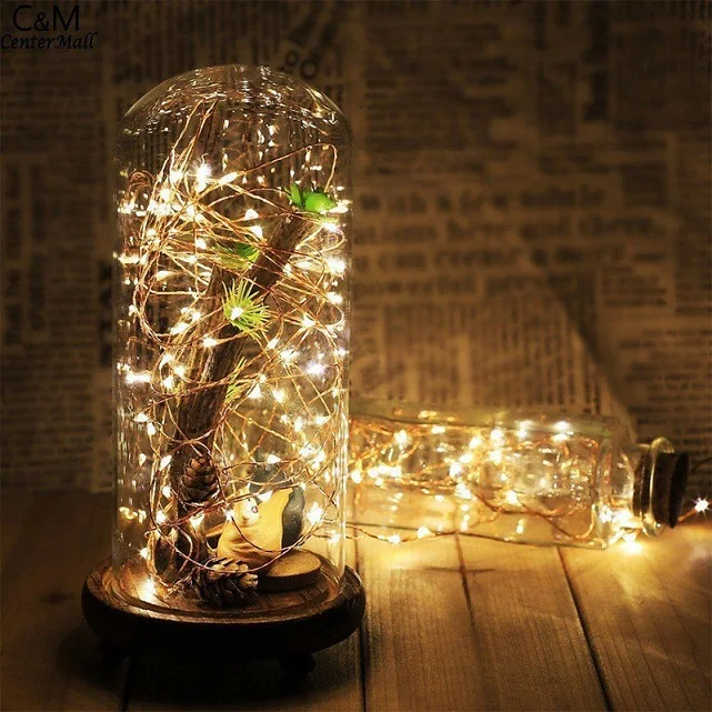 2,2 м 30 светодиодный светильник светодиодный с ротанговыми шариками на батарейках Праздничная декоративная лампа для рождественской елки - Испускаемый цвет: c