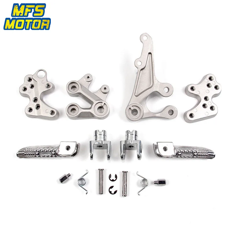 Front Rear Passenger Foot Pegs For Suzuki GSXR1000 GSXR750 GSXR600 Bracket Footrests Footpegs GSXR 1000 600 750 Foot Rests