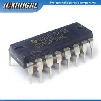 

10pcs CD4049UBE DIP16 CD4049 DIP CD4049BE