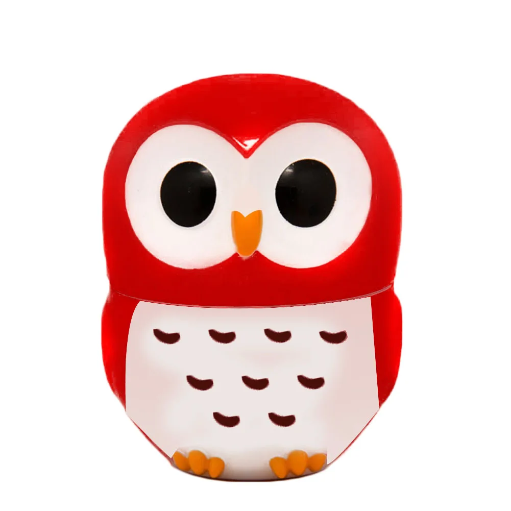 

Cute Owl Makeup Moisturizing Lip Balm Natural Plant Gloss Embellish Lipstick Lip