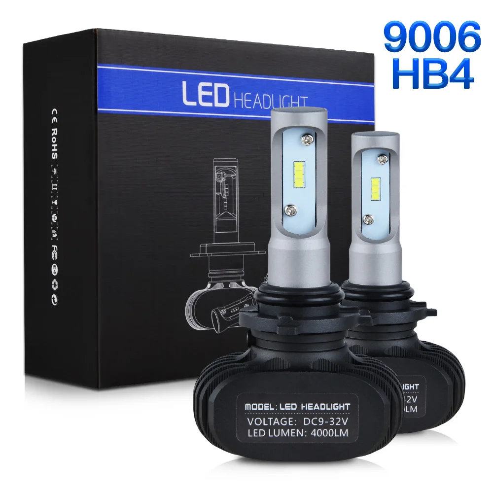 

2PCS Car LED Headlight Bulbs Low Beamn For BMW 320i 1992 1993 1994 1995 CSP Auto Fog Light Lamp Bulbs Phare De Voiture