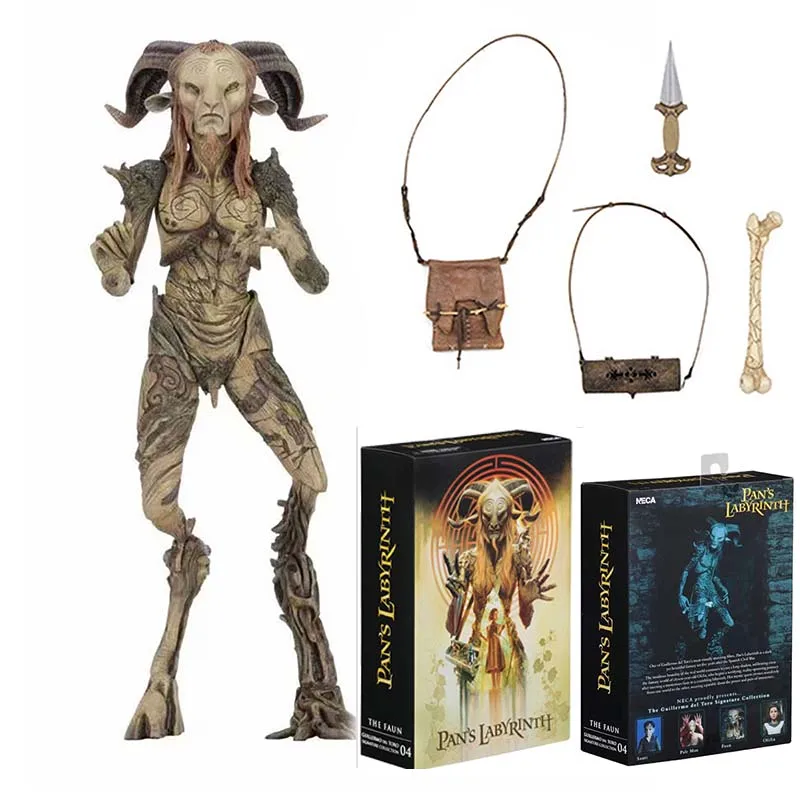 

NECA Movie Pans Labyrinth El Laberinto Del Fauno Faun Action Figure Model Toy Doll Gift