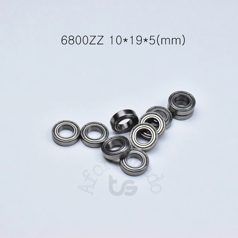 6800 ZZ 10x19x5 mm Precision Bearing 10 x 19 x 5 mm 10x Kugellager 61800 ZZ 6800 ZZ 10x19x5 mm Precision Bearing 10 x 19 x 5 mm 10x Kugellager 61800 ZZ