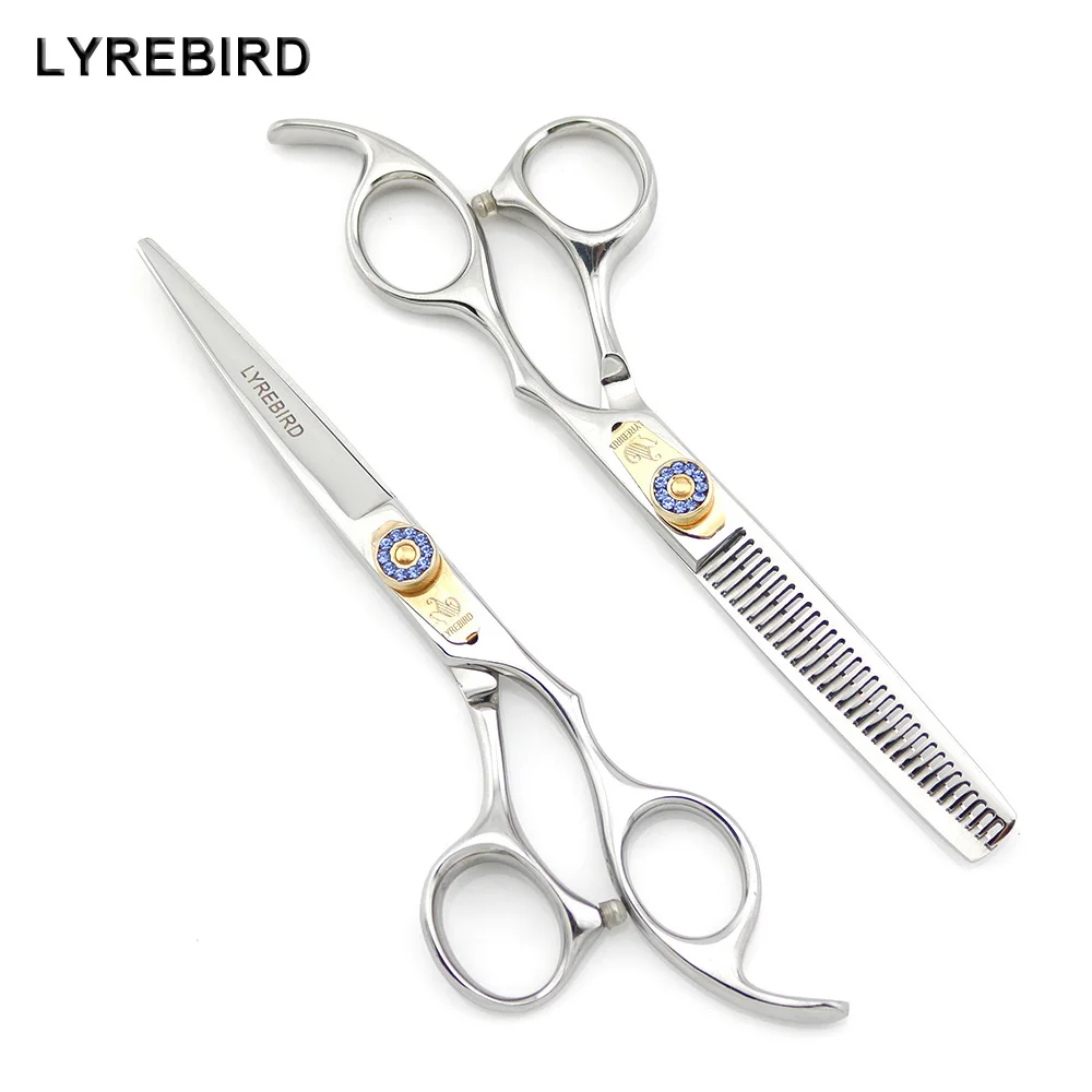 Hairshears6INCHProfessionalhaircuttingshearsBluestone