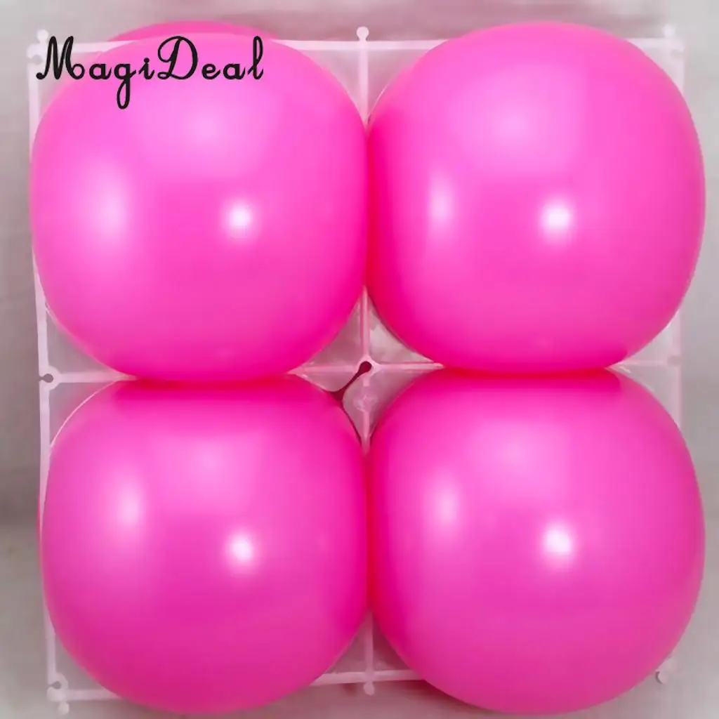 2pcs/Set Square Plastic Balloon Grids Frame 4 Grids Modeling Craft Wall Frame Wedding Birthday Christmas Party Supplier