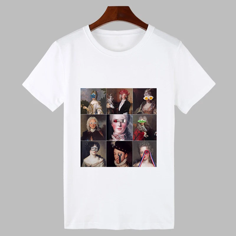 

Tshirt femme New Summer Spoof Fun Fashion Printed T-shirt Personality Harajuku Funny Thin Section T Shirt Women tops Clothing