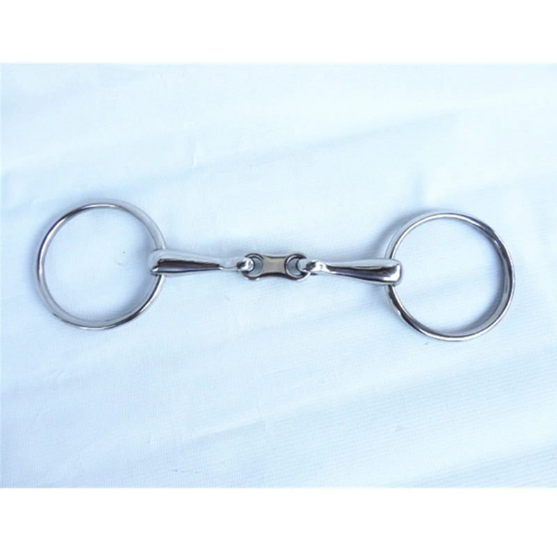 Stainless Steel Ring Snaffle Bit Horse Product 5\