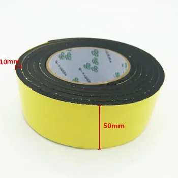 

1.5 Meters/lot Thickness 10mm Width 50mm EVA Single-Side Foam Sealing Tape High-adhesive Table Chair Foot Pad