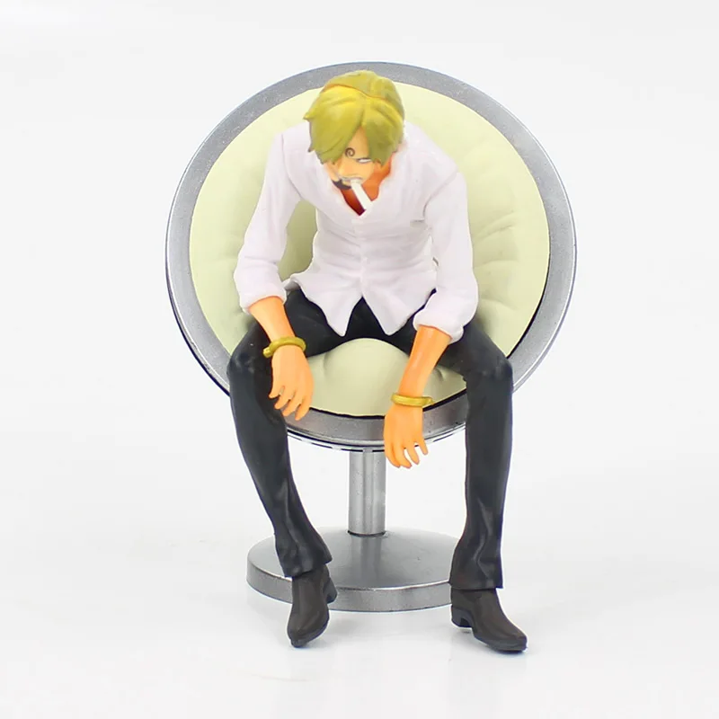 Фигурки героев аниме Vinsmoke Семейные игрушки модели Sanji Reiju Ichiji Niji Yonji сидя на