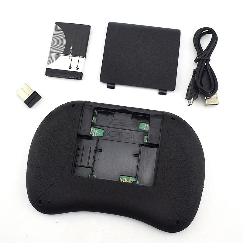 I8 Mini 2,4G Беспроводная клавиатура сенсорная панель с Цветной подсветкой воздушная мышь Русский Испанский для Android tv Box Xbox Smart tv PC PS3/PS4 HTPC