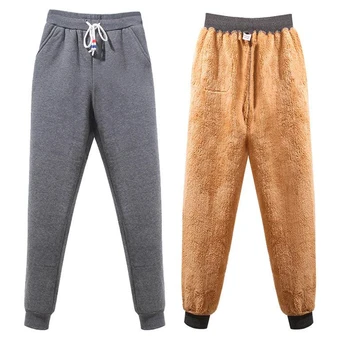 

Plus Size 4XL Thick Velet Women Trousers 2018 Street Wear Fashion Autumn Winter Warm Harem Pants Casual Elastic Loose Sweatpants