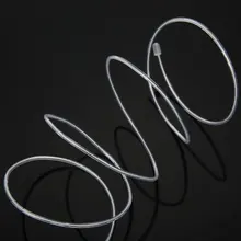 1M 3V Flexible LED Neon Light Glow EL Wire Rope Tape Cable Strip with Battery Case Controller