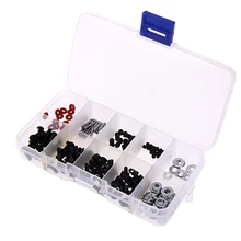 Universal Car Repair Screws+Tire+Anti-slip O Shape Ring+Connector Bolt+Pad for HSP Redcat Traxxas TAMIYA RC Car Vehicle Models